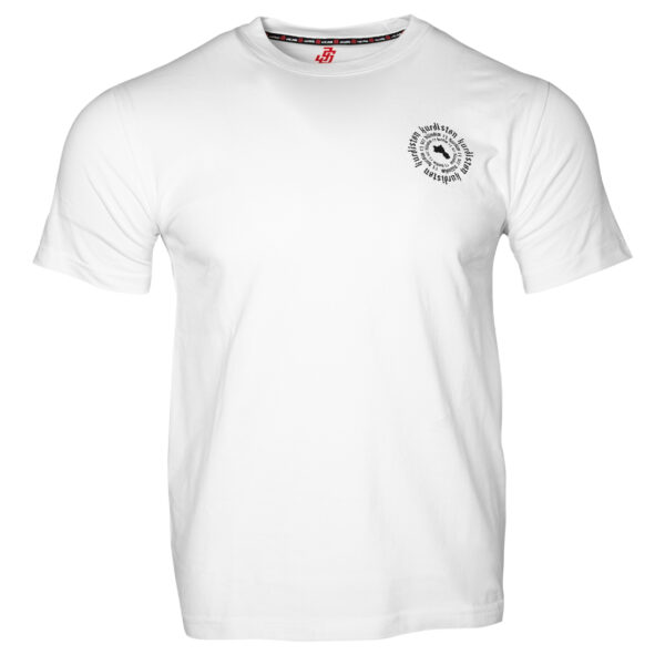 Kurd Wear Collection - T-Shirt Kurdistan Classic White - Image 3